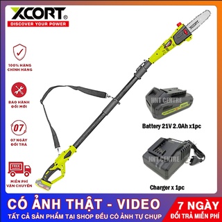 Máy cắt cành cây trên cao-Máy cắt cành trên cao dùng pin XCORT