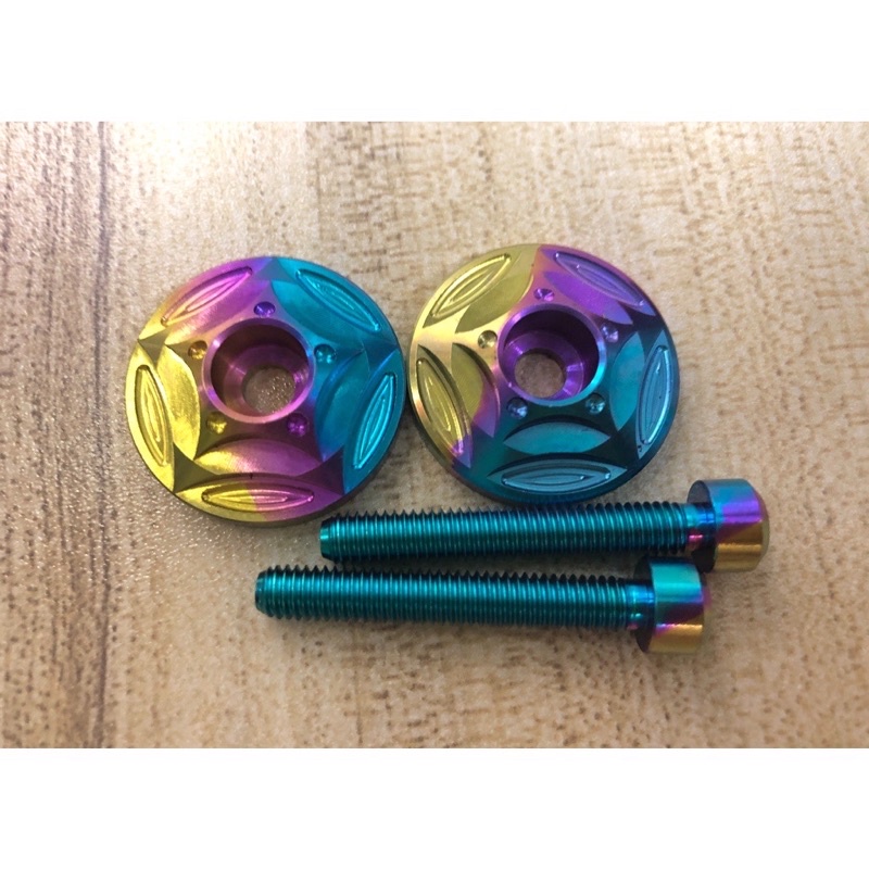 Gù tay lái,gù titanium mẫu ngôi sao gắp thông dụng mọi dòng xe(giá 1 đôi)
