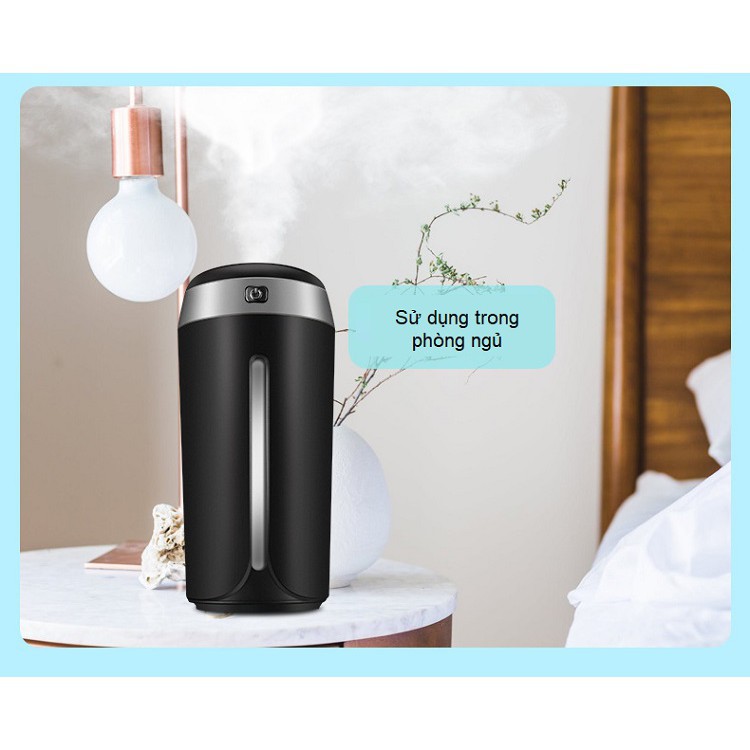 Máy tạo độ ẩm mini trong ô tô, trong phòng M188 - 380 ML