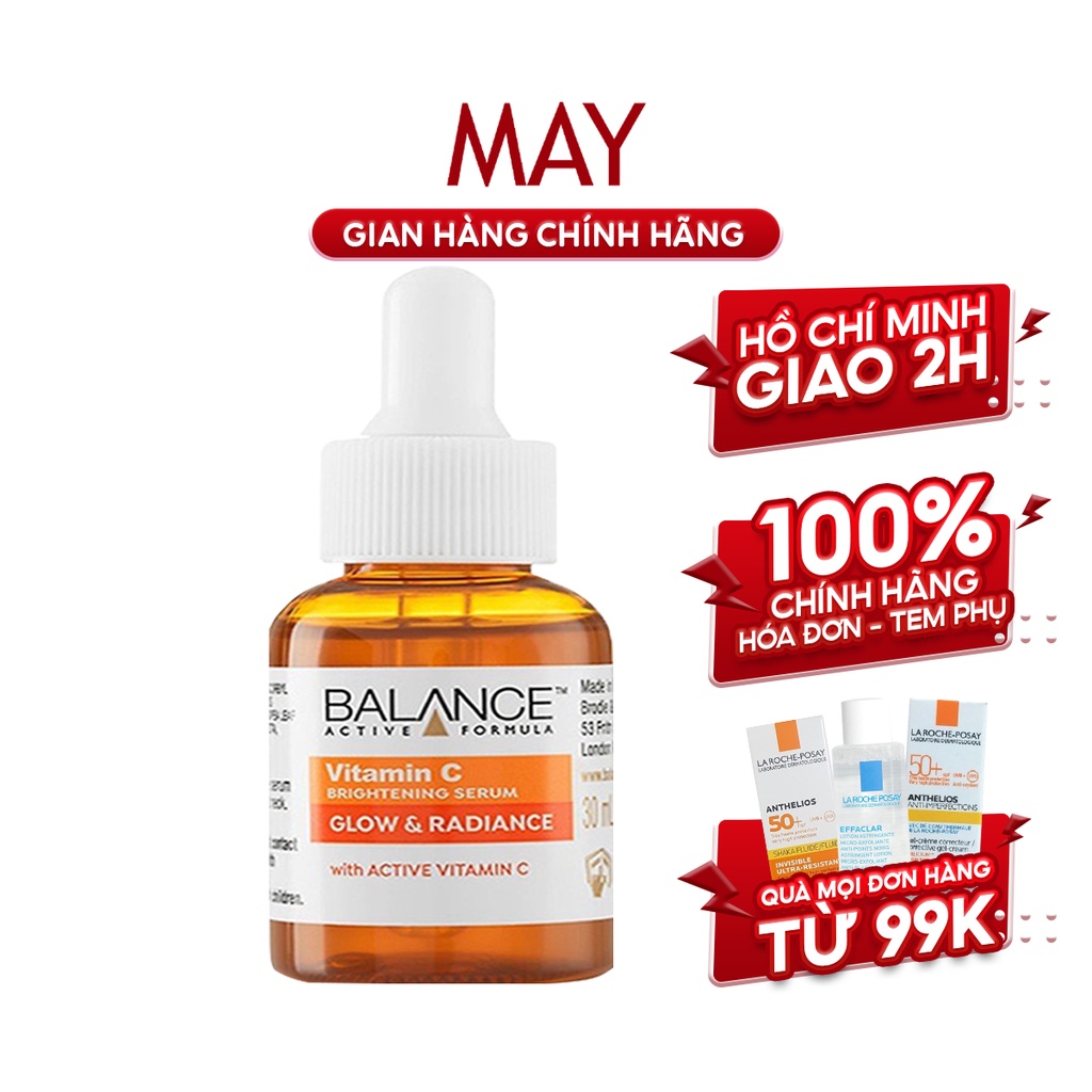 Serum Trắng Da, Mờ Thâm BALANCE VITAMIN C Active Formula Brightening 30ml