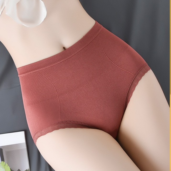 Quần lót nữ đùi nâng mông kháng khuẩn có túi zip cạp cao dưới 55kg - QL016 AMYRA | BigBuy360 - bigbuy360.vn