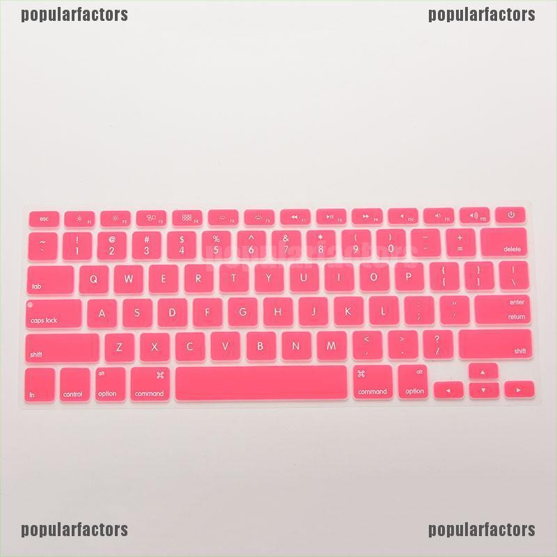 [Popular] Silicone Keyboard Skin Cover Case for Macbook Air Pro 13" 15" 17" Inch [Factors]