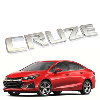 Tem Logo Chữ Nổi Cruze Gắn Trang Trí Đuôi Xe Chevrolet Cruze