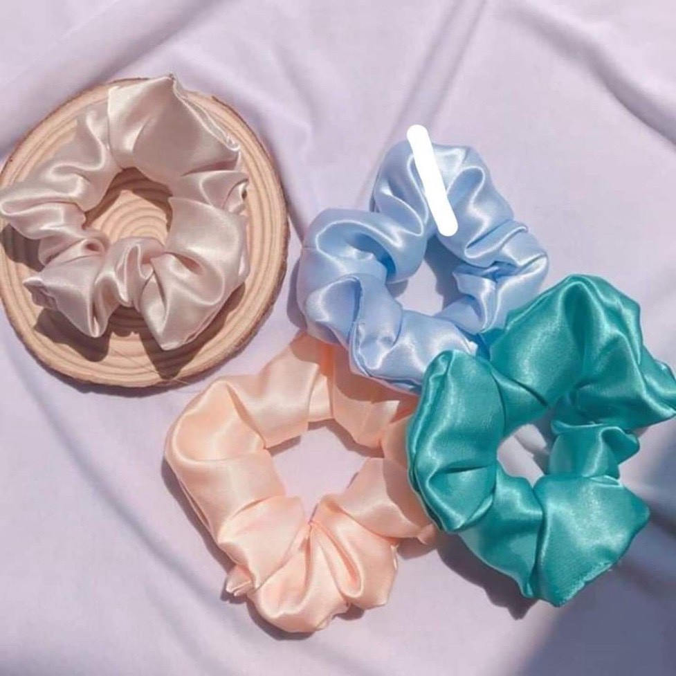 Dây Cột Tóc Phi Lụa Lavish Silk bền đẹp sang trọng dễ thương ( màu ngẫu nhiên theo hình ) | BigBuy360 - bigbuy360.vn