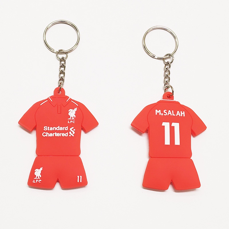 Móc Khóa Hình Cầu Thủ Messi Kanter De Bruyne Hazard Ronaldo Neymar Neymar Kaka Ozil by2