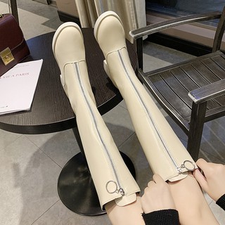 [ Sẵn] Bốt đùi da gót 6cm [VIDEO +ẢNH THẬT]
