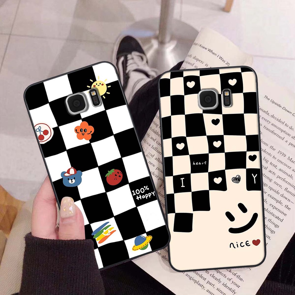 Ốp Samsung S6 / S6 EDGE / S7 / S7 EDGE họa tiết hoa, gấu thời trang, ốp dẻo bền đẹp