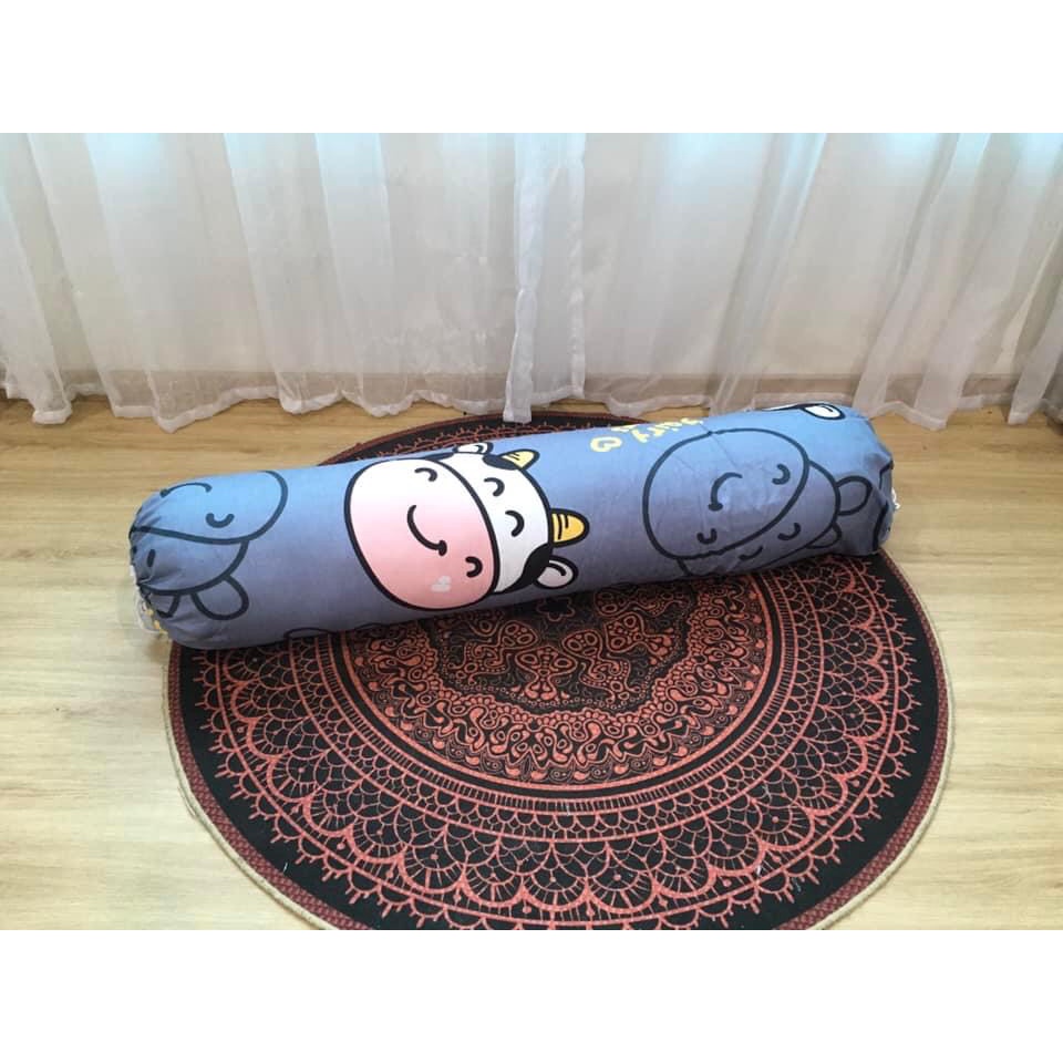 Vỏ gối ôm cotton poly lẻ nhiều mẫu - kích thước tiêu chuẩn