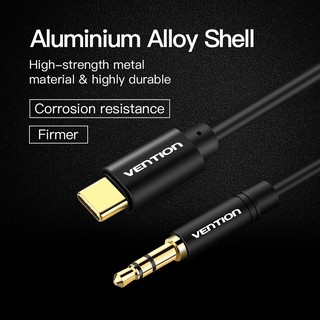 Cáp Âm Thanh Vention Cổng Type-C Và jack 3.5Mm cho Iphone 16