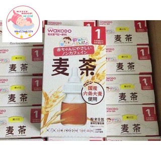Trà lúa mạch Wakodo Nhật cho bé từ 1 tháng tuổi