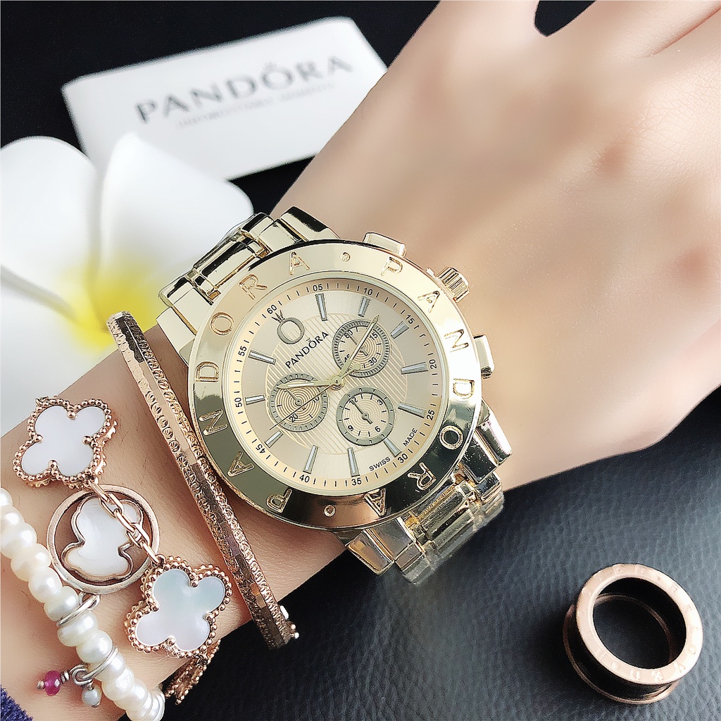 Đồng hồ đeo tay nữ bằng thép không gỉ Pandora dành cho nữ