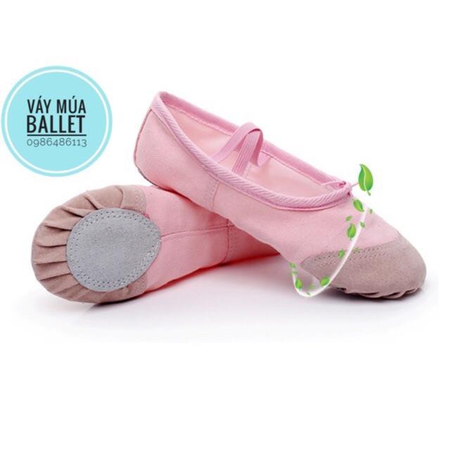 Ballet Giày múa ballet màu hồng