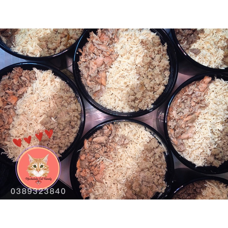 PATE tươi cho cún và miu | Siêu ít gan và nhiều thịt - Bếp Nhà Mochalala 🌸