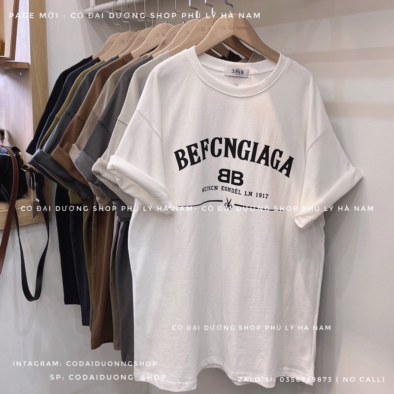 áo phông BEFCNGIAGA cộc tay