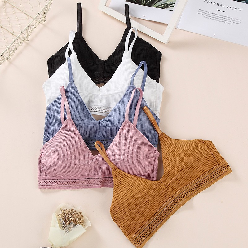 Áo Bralette cotton mềm không gọng mút mỏng cài sau có dây điều chỉnh_AL37 NuciFera | BigBuy360 - bigbuy360.vn
