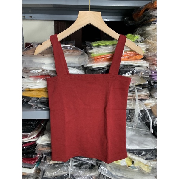ÁO CROPTOP 2 DÂY BẢN TO MS80728