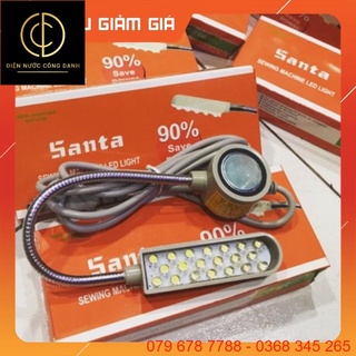 Đèn led gắn máy may 20 bóng led