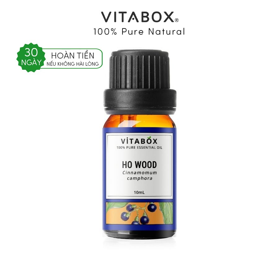 Tinh Dầu Long Não (Ho Wood - Rã Hương) - 100% Thiên Nhiên Nguyên Chất - Vitabox Natural Essential Oil