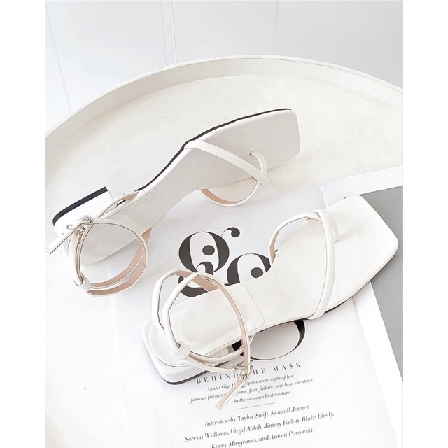 Sandal xỏ ngón 2cm