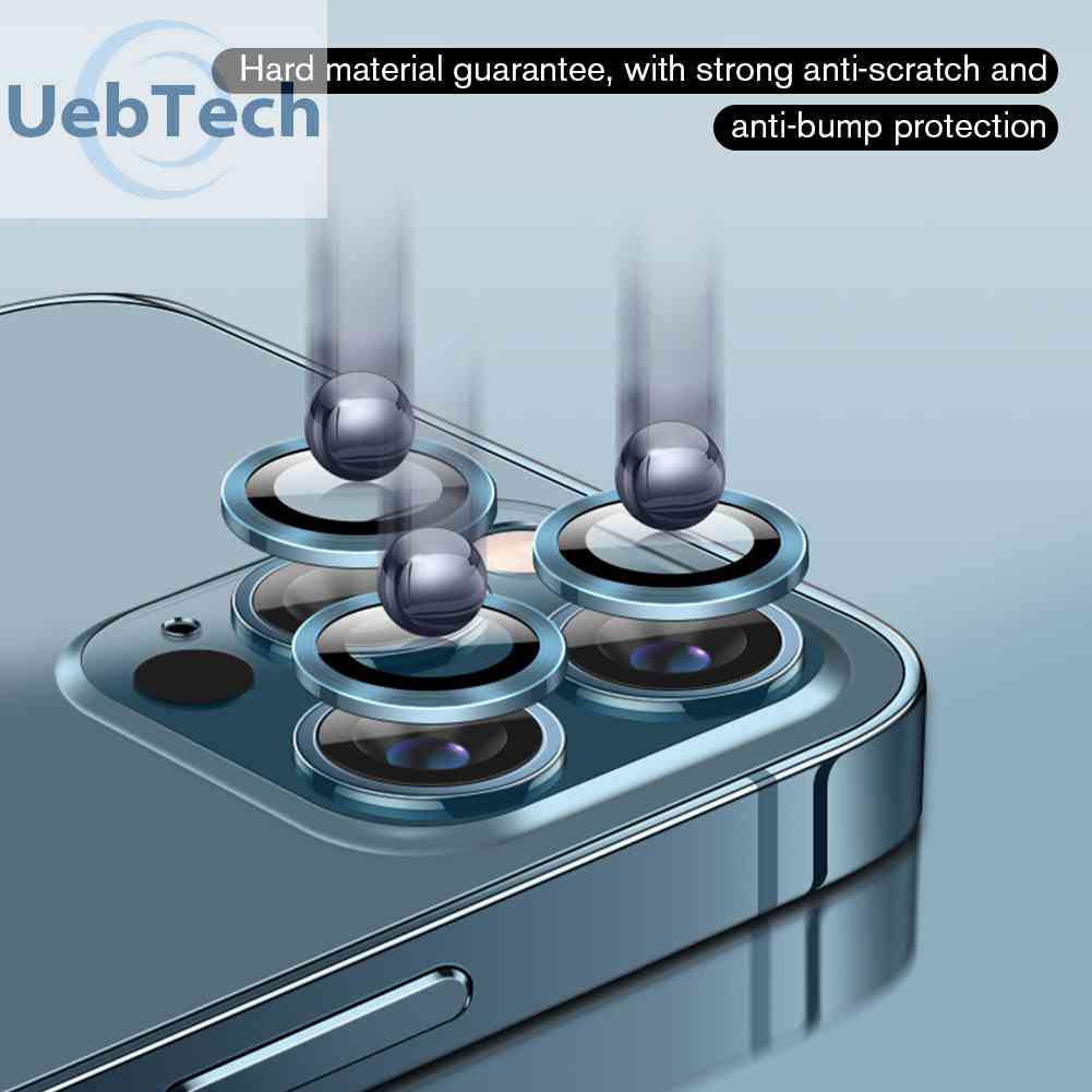 Set 3 Miếng Dán Bảo Vệ Ống Kính Máy Ảnh Cho iPhone 13 Pro / Max