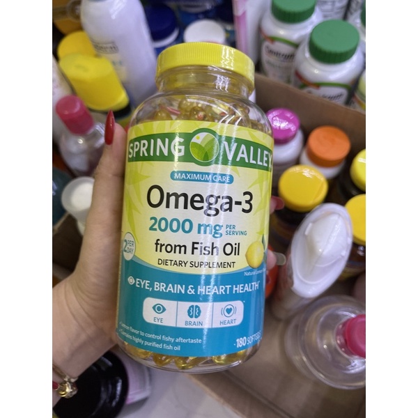 o-me-ga-3 mỹ spring 1000mg spring valley