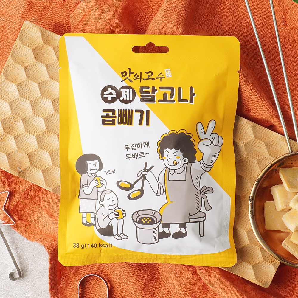 Kẹo Dalgona Squid Game Ăn Liền Siêu Tiện Lợi Master Of Taste 38g/gói