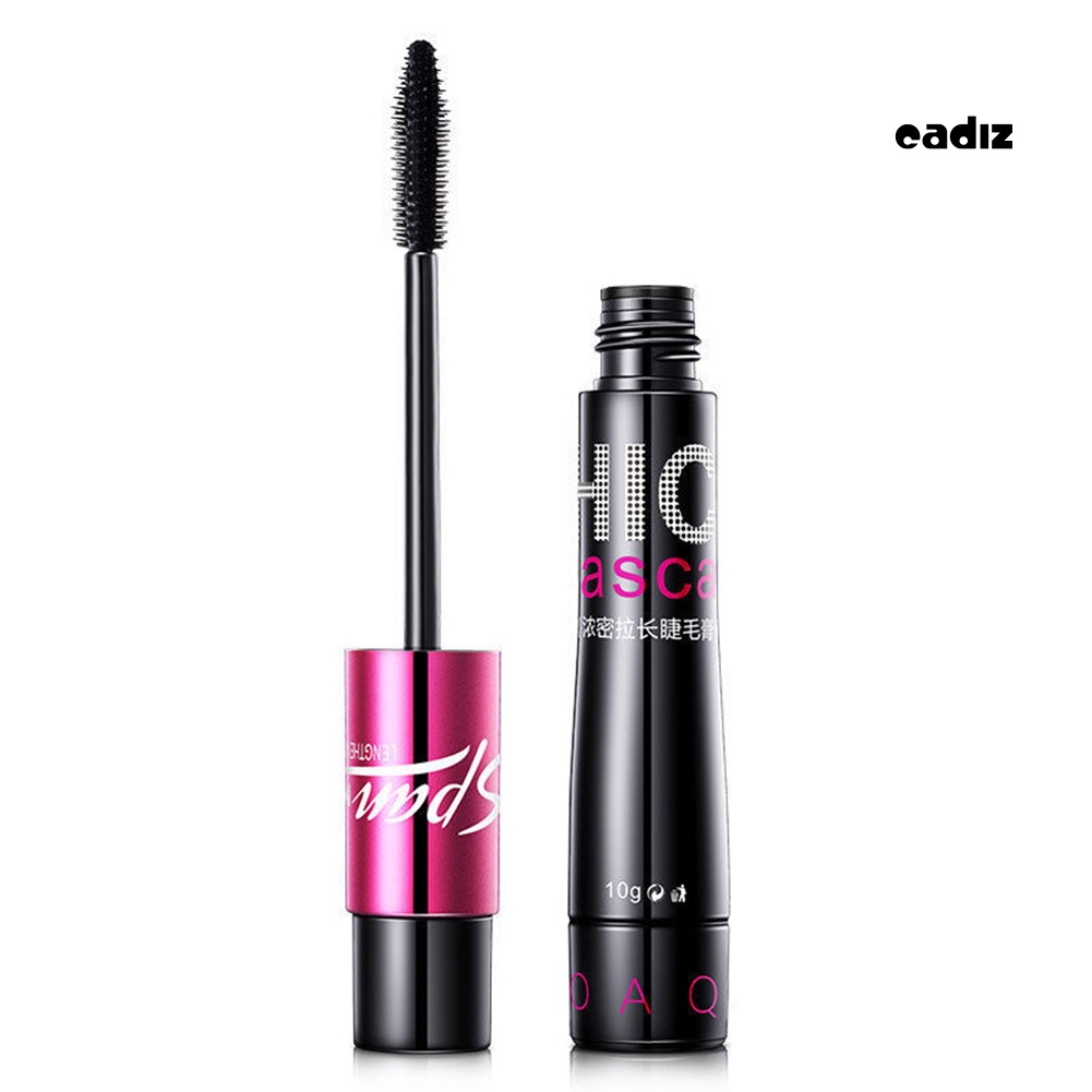 Mascara Sợi Lụa Lâu Trôi Chuốt Dài/Dày Và Cong Mi Trang Điểm Cho Nữ