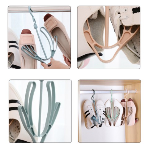 [GIAO NGẪU NHIÊN] Móc Treo Giày Bằng Nhựa Xoay 360 Độ Siêu Tiện Lợi - Dumi Shop GG