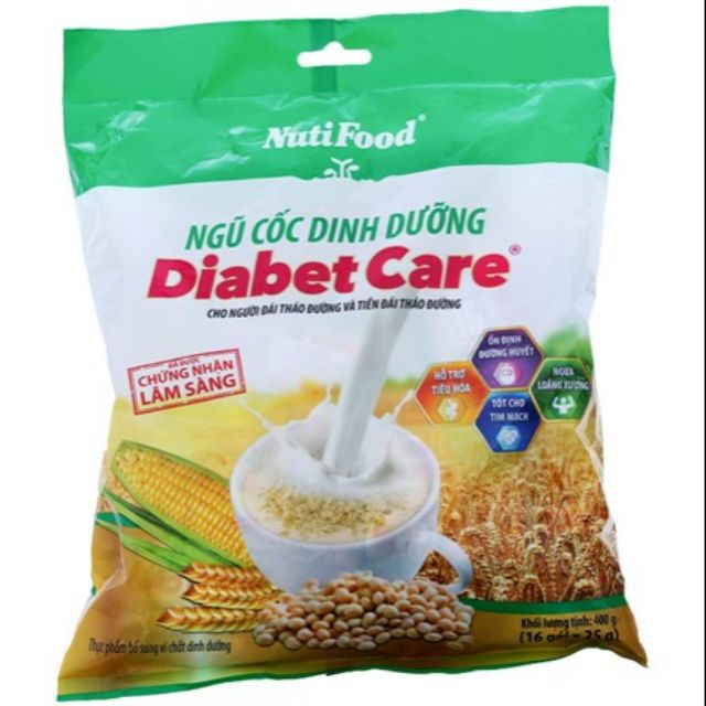 Ngũ cốc Diabet Care 500g (16goi x 25g)