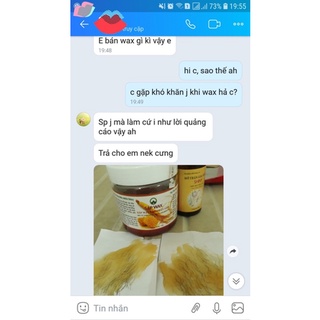 Combo Sáp Wax Nhân Sâm Kèm Mỡ Trăn Shiny Handmade(tặng kèm giấy và que wax)