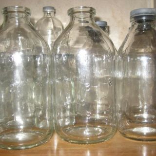 Chai nước biển thủy tinh dùng nuôi betta cấy mô cây trồng