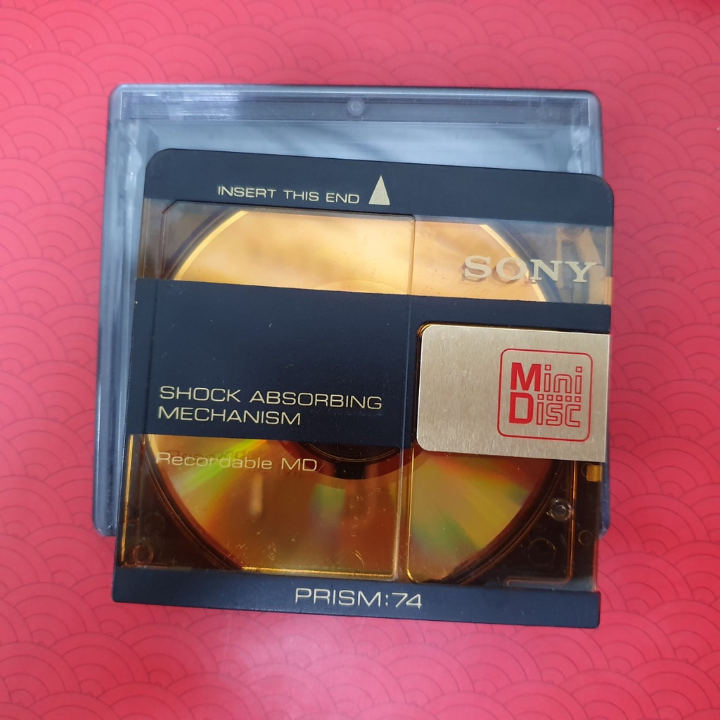 Bộ 3 Đĩa Trắng MD Sony Gold có hộp