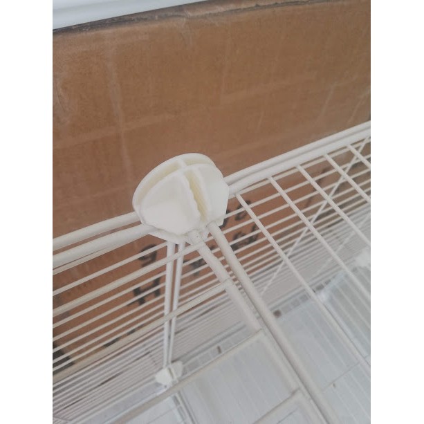 Bộ Chuồng Quây Thú Cưng 12 Tấm Ghép 35x35cm