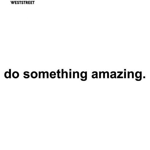 Decal Dán Tường Chữ &Quot; Do Something Amazing &Quot; Trang Trí Phòng Ngủ