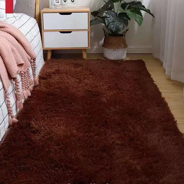 Thảm Lông Trải Sàn , Thảm Trải Sàn Lông Cao Cấp Nhập Khẩu Dày Đẹp Kích Thước M6X2M