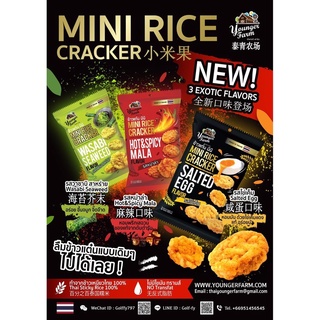 BÁNH CỐM THÁI LAN (3 VỊ) TRỨNG MUỐI, WASABI, MALA (CAY)