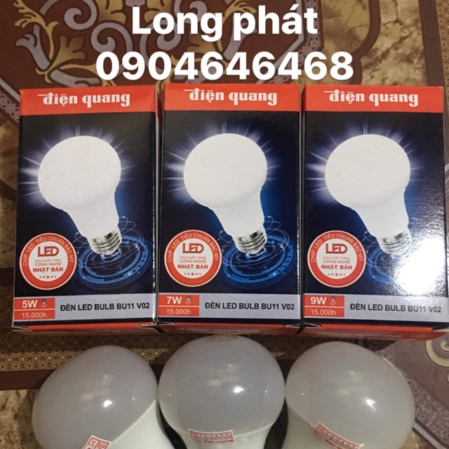 Bóng Đèn LED 5W búp Tiết Kiệm điện - Điện Quang