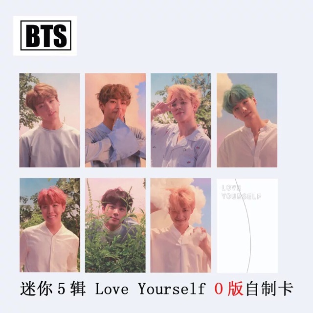 Set card Love Yourself HER (4 Ver) BTS