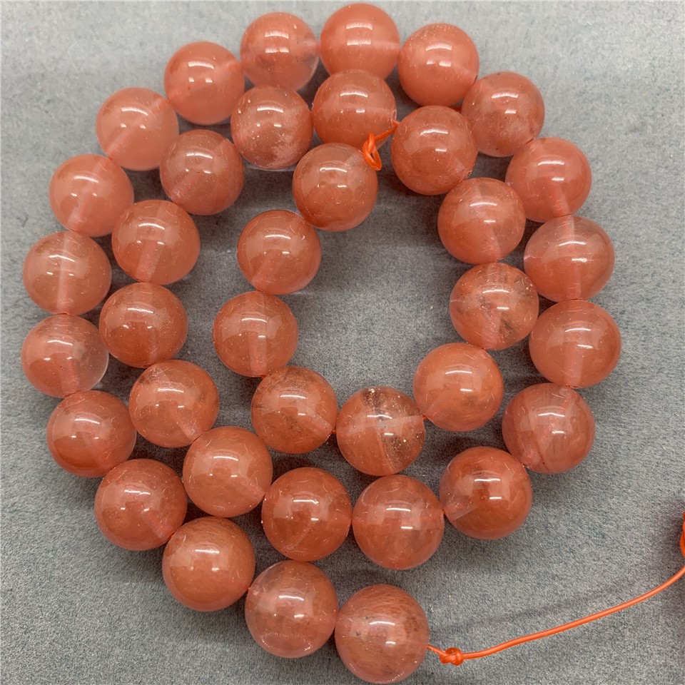 Chuỗi Hạt Pha Lê Đỏ Dưa Hấu 4-12mm Tự Làm Vòng Tay / Trang Sức