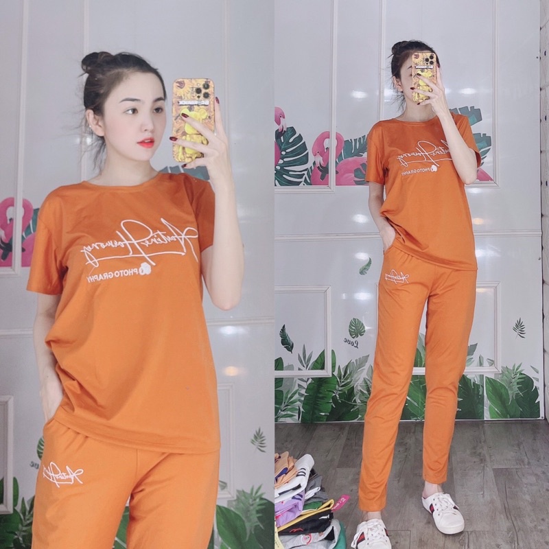 ❤️[KHAI TRƯƠNG BÁN GIÁ VỐN] Đồ bộ thun cotton mặc nhà, đồ bộ nữ đẹp chất liệu thun cotton co giãn 4 chiều