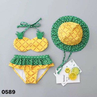 Bikini đi biển cho bé hình quả dứa