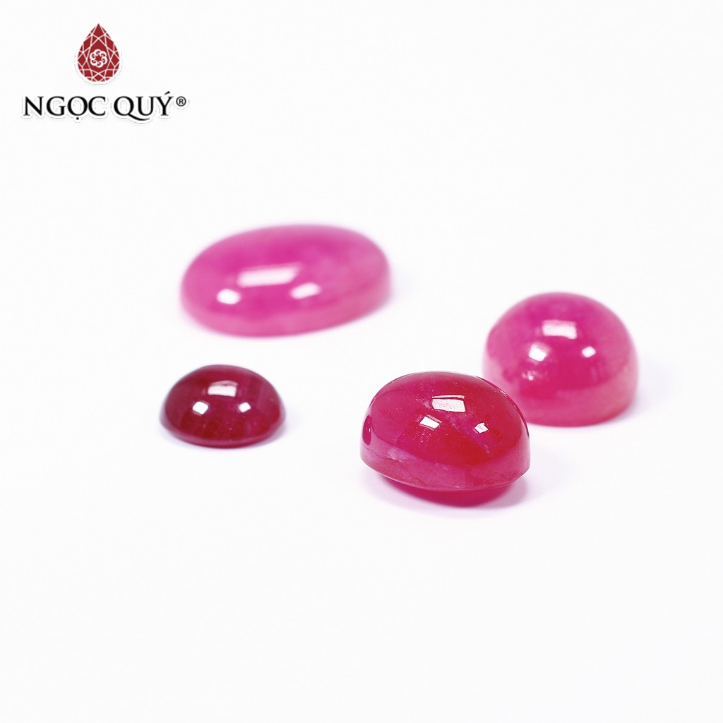 Mặt dây chuyền, mặt nhẫn đá ruby mệnh hỏa, thổ - Ngọc Quý - NQMDC0670