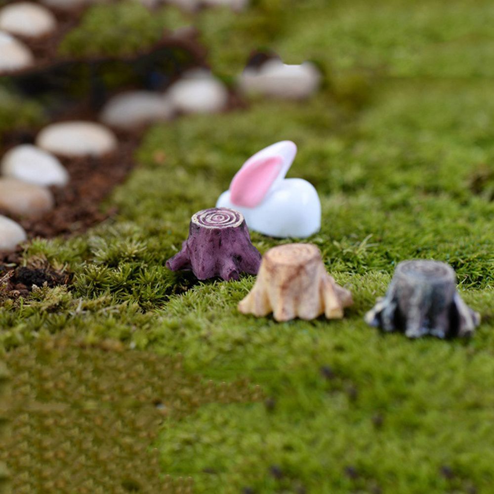 Set 5 Mô Hình Gốc Cây Xinh Xắn Bằng Nhựa Dùng Để Trang Trí