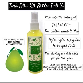 Tinh dầu xả bưởi tuệ vi, kích mọc tóc, ngăn rụng tóc