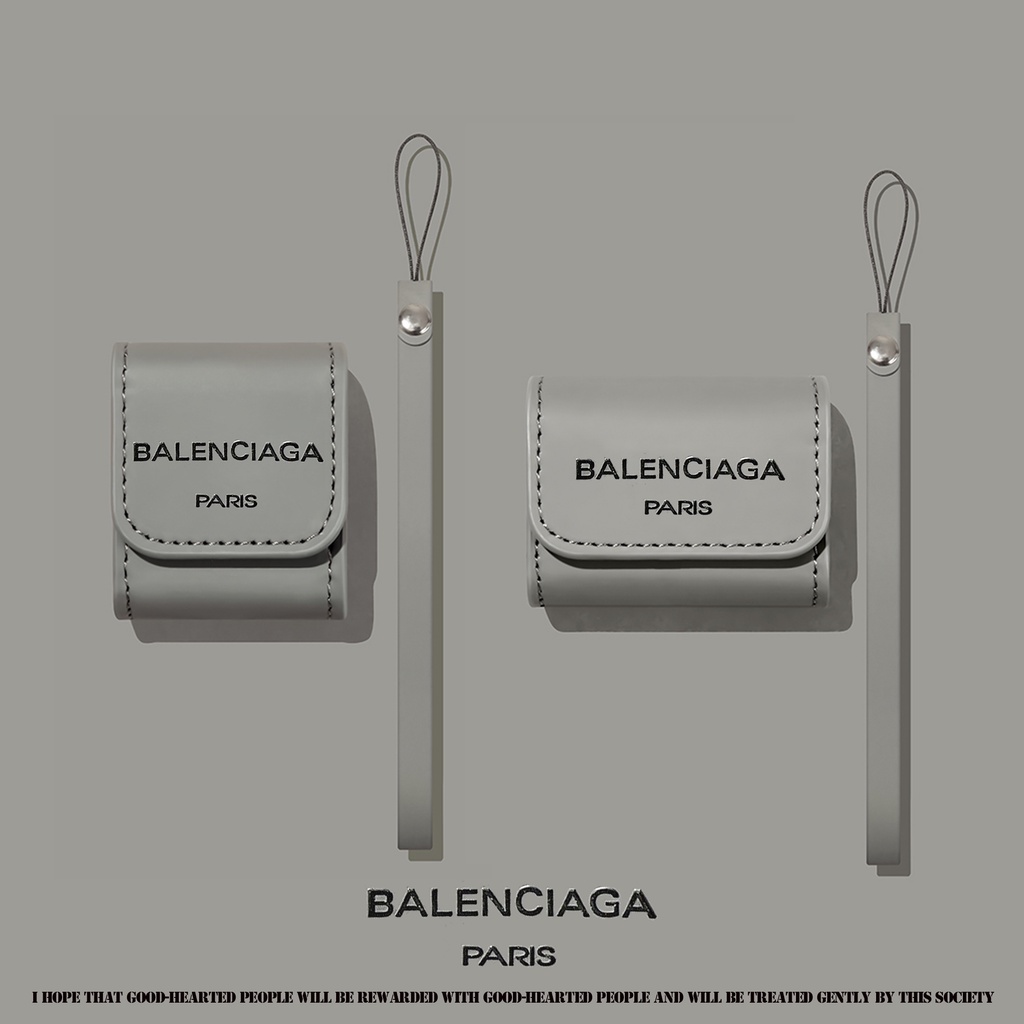 Balenciaga Vỏ Bảo Vệ Hộp Sạc Tai Nghe AirPods3 / 2021 / 3 / 2 Ốp