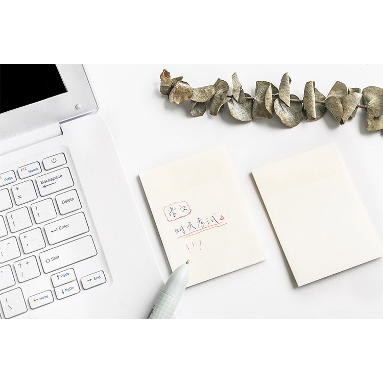 Giấy Dán Ghi Chú Thiết Kế Trong Suốt Đơn Giản Tiện Lợi Dễ Sử Dụng