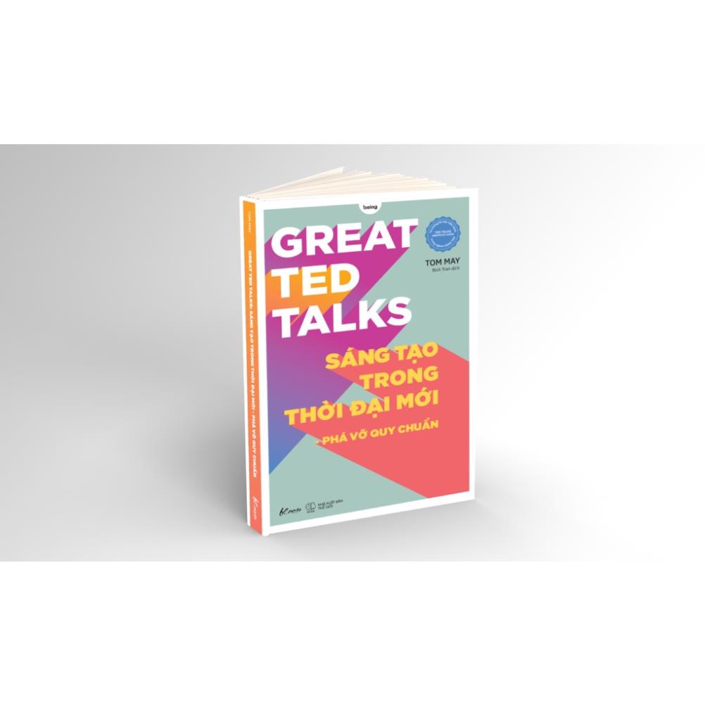 Sách - Great TED Talks: Sáng Tạo Trong Thời Đại Mới - Phá Vỡ Quy Chuẩn  - AZVietNam