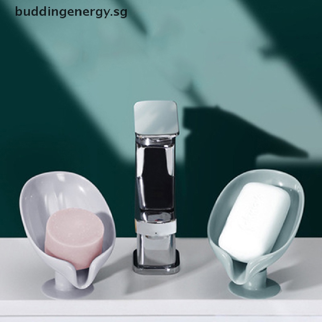 {BUDDI} Giá Đỡ Xà Phòng Hình Chiếc Lá Dành Cho Phòng Tắm {BUDDI}