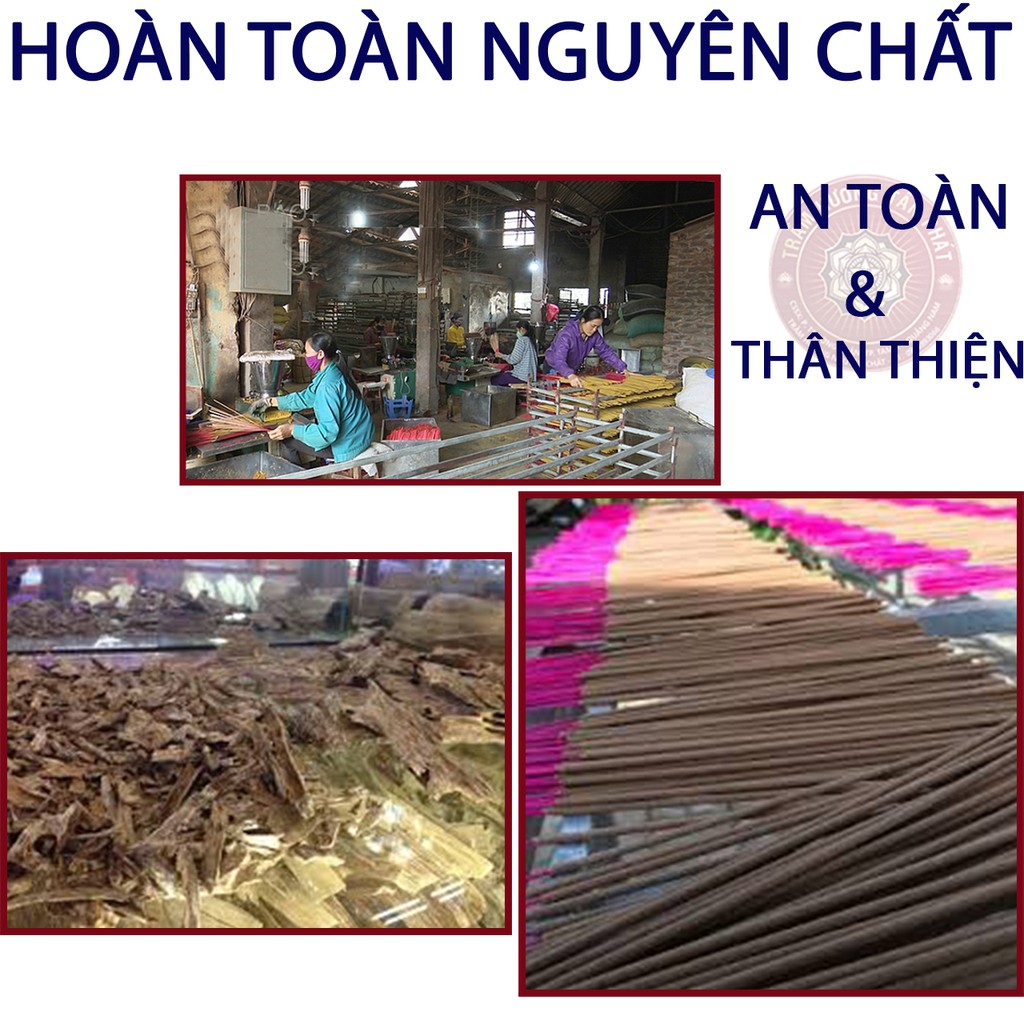 Nhang Trầm Hương Sạch 🔥  nhang thiên nhiên cao cấp (Hộp 65 cây và Hộp 130 Cây ) 🔥 Freeship