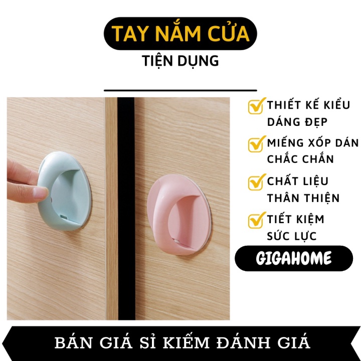 Tay Nắm Cửa GIGAHOME Tay Nắm Cửa Tủ, Ngăn Kéo Tủ Loại Dán Tiện Dụng, Tiết Kiêm Lực 9137